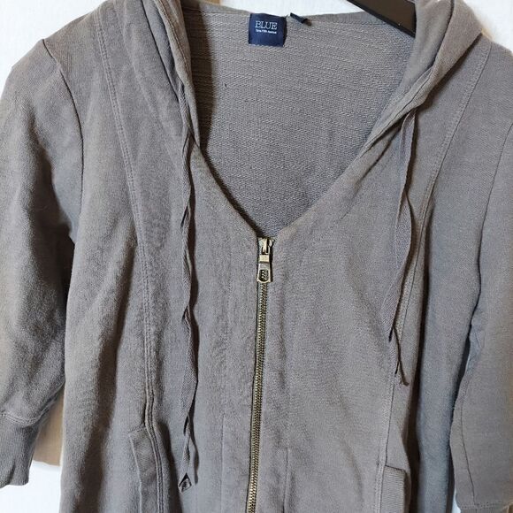 Blue Sak Fifth Avenue full-zip hooded Sweatshirt - Picture 2 of 10